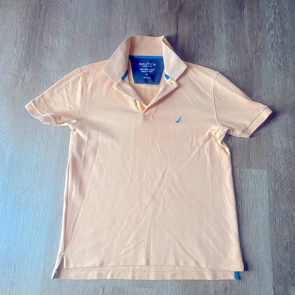 Slim fit authentic Nautica polo